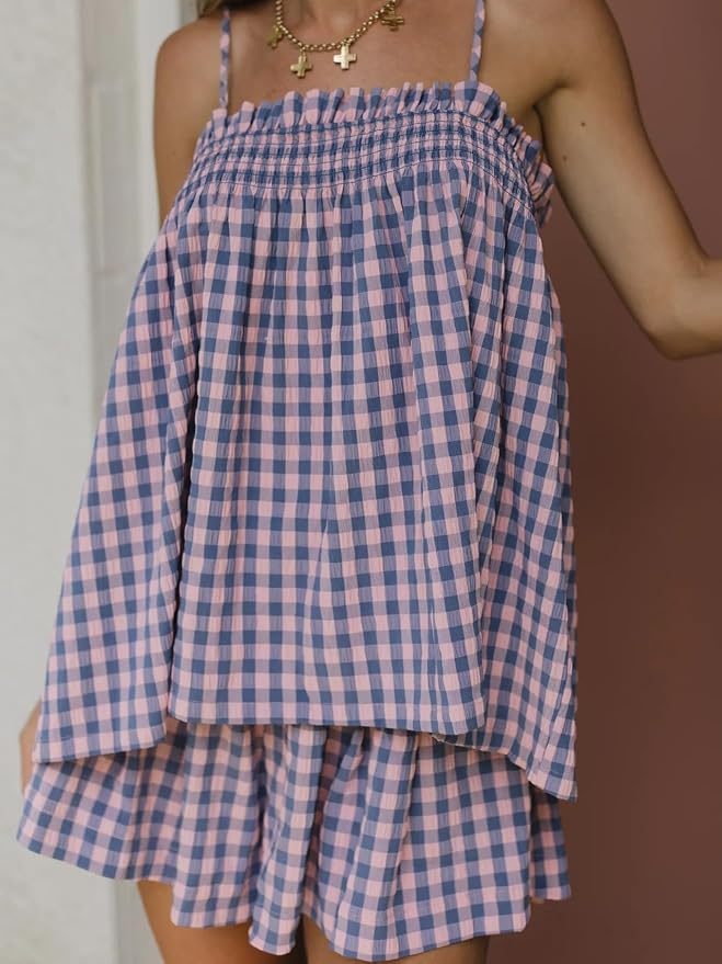 Plaid Purple