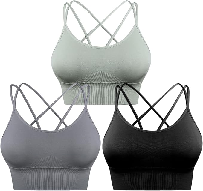 3 Pack-black+green+light Grey