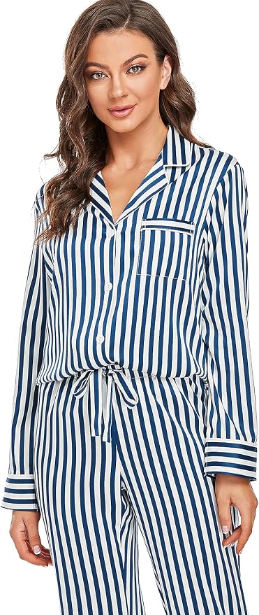 Navy/Ivory, Stripe