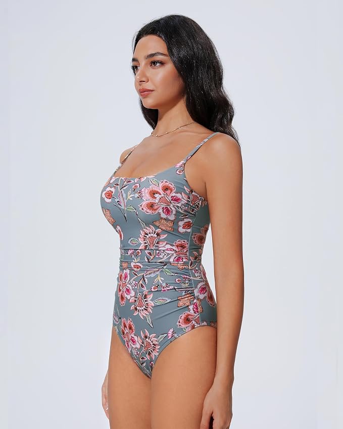 Retro Red Floral