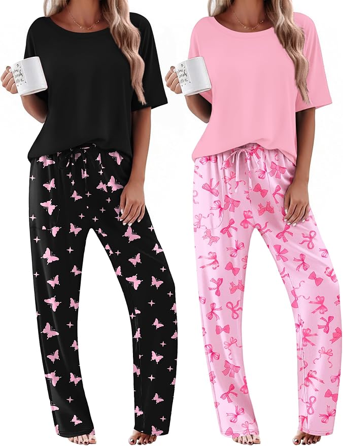 Black Butterfly/Pink Butterfly