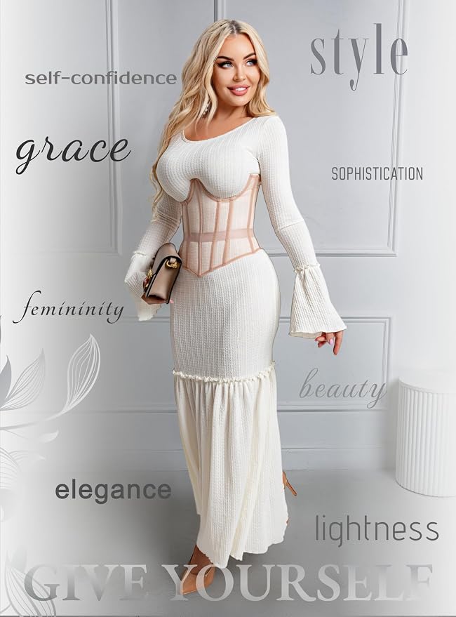 Short Torso Beige - Measure Your Body & Use the Size Chart!