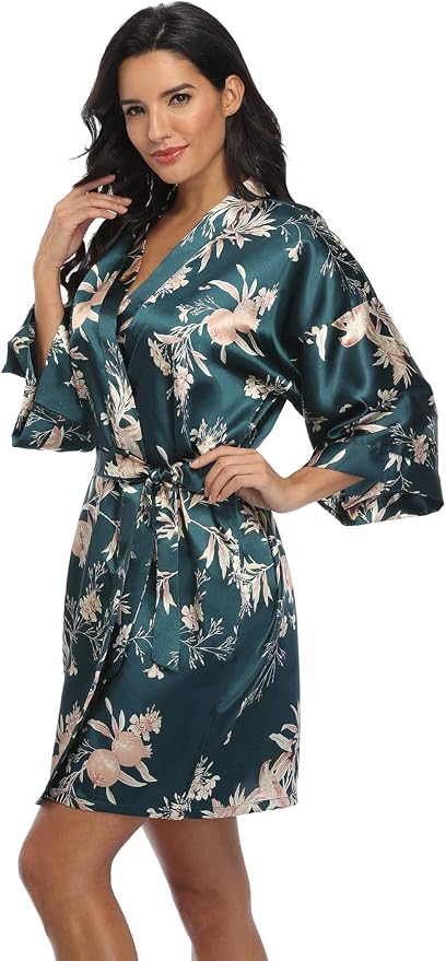 Dark Green Floral 1