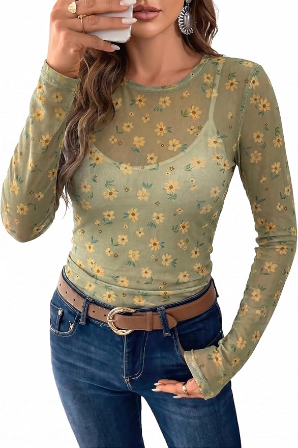 Floral Green