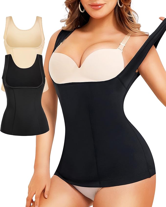 Black/Beige 2pcs