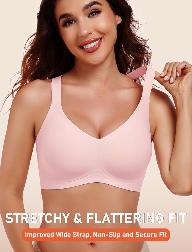 V Neck - Pink