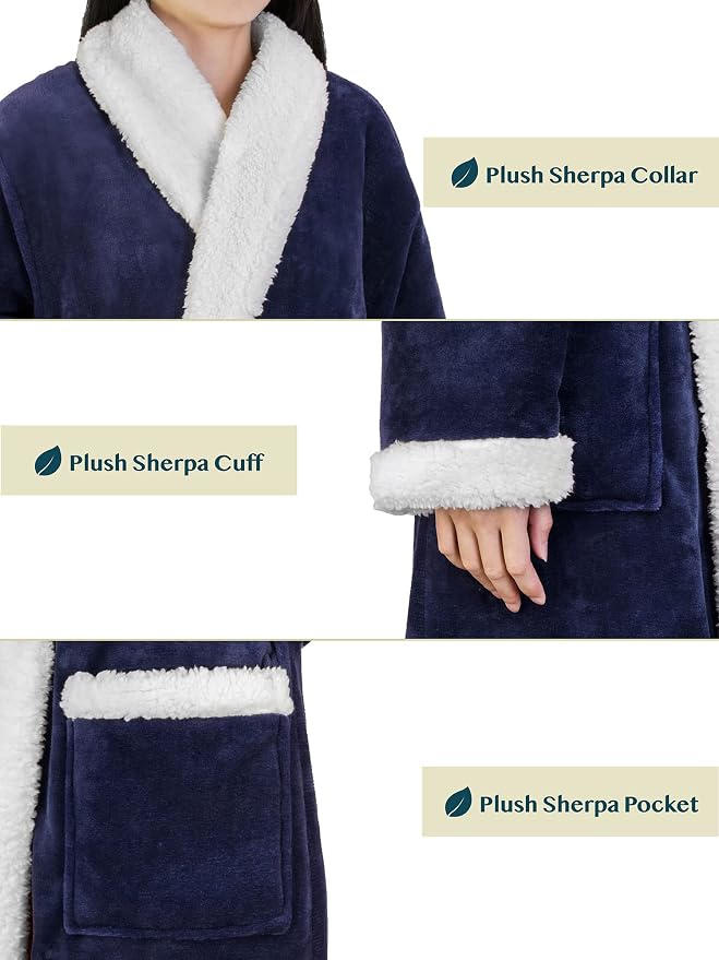 Navy With Sherpa