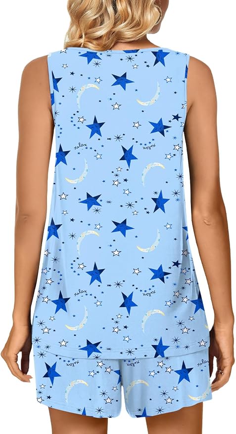 08-blue Stars Moon