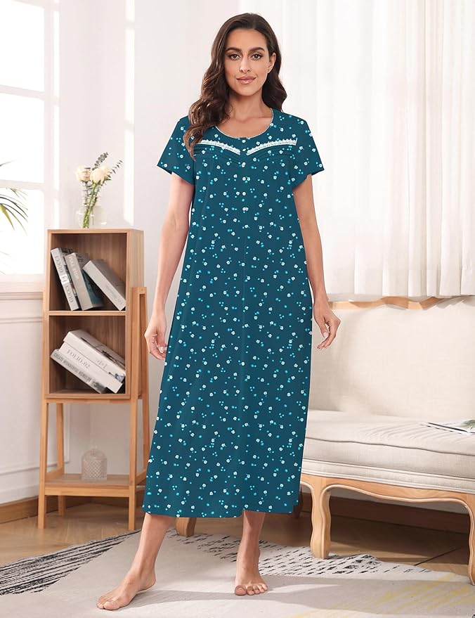 Knit-100% Cotton Green Printing
