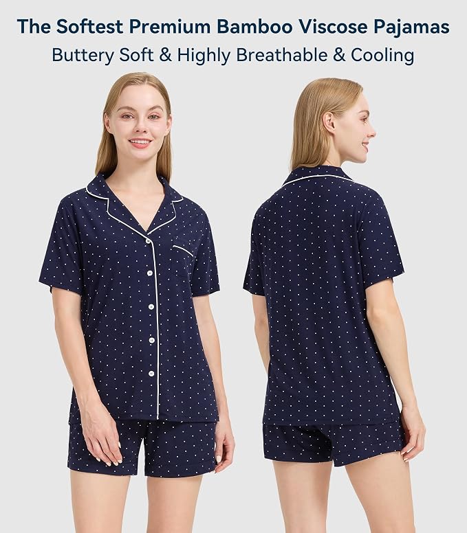 A-navy/White Dots