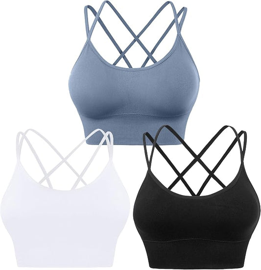 ①black White Blue 3 Pack