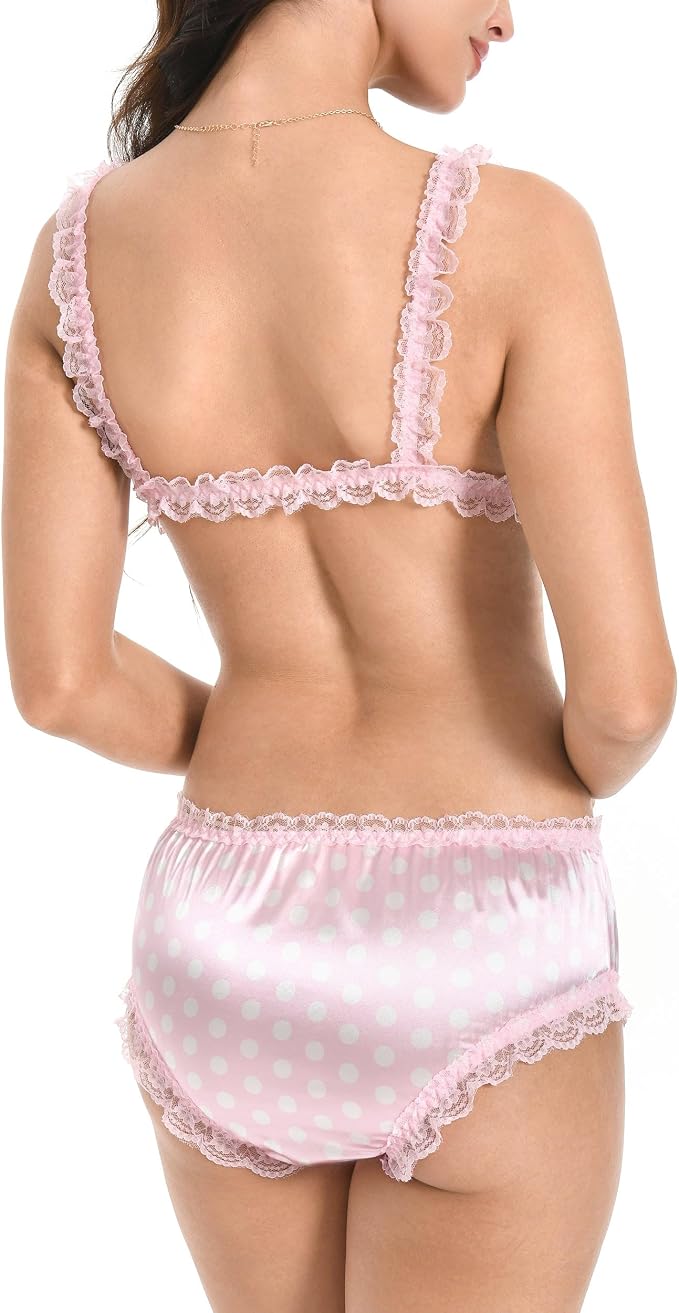 Baby Pink - Polka Dots