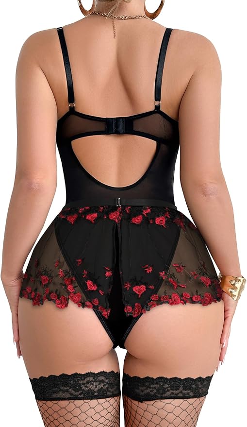 Rose Black Red