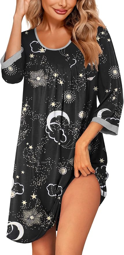 Star Moon Black