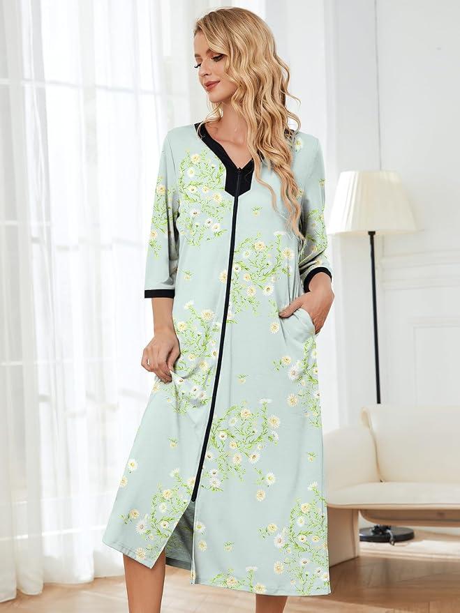 Light Green Floral