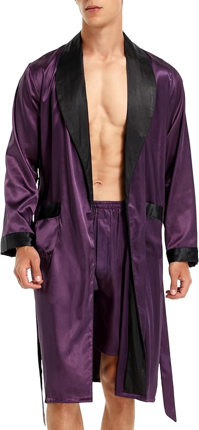 Purple With Black Collar