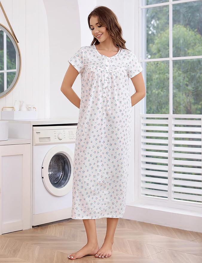 Woven-100% Cotton Cherry Blossoms