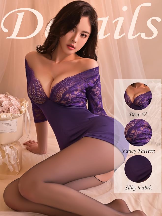 Office Secretary Uniform Purple