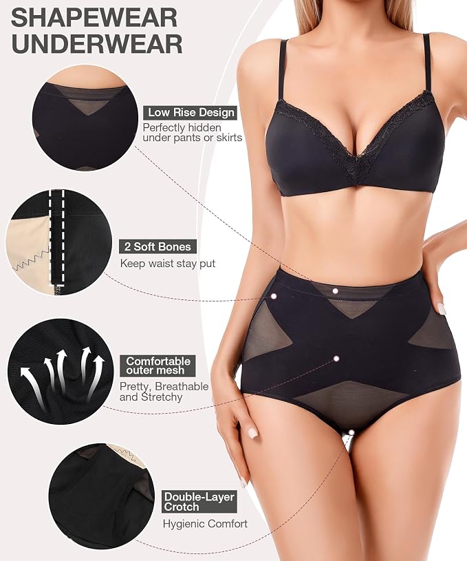 01# Mid Waisted Cross Black