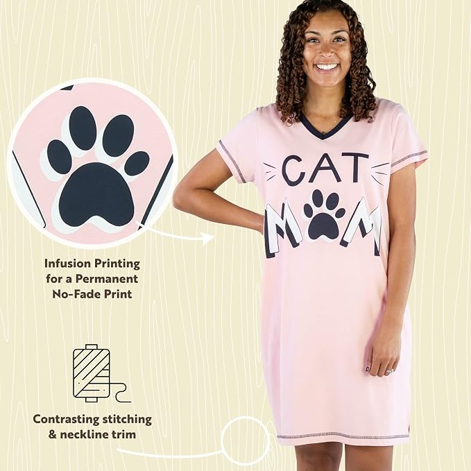 Cat Mom Nightshirt