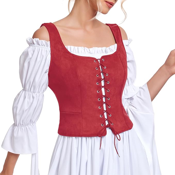 Wine Red Corset