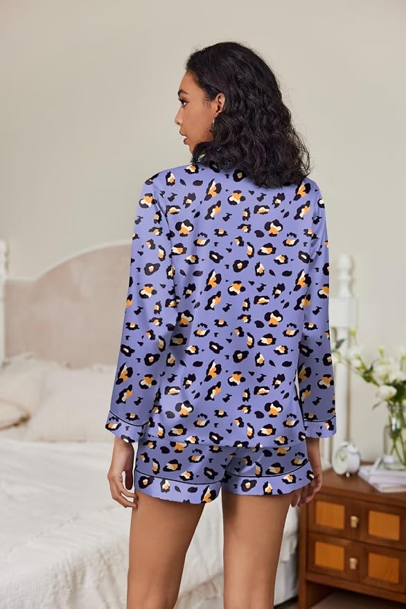 Purple Leopard Print