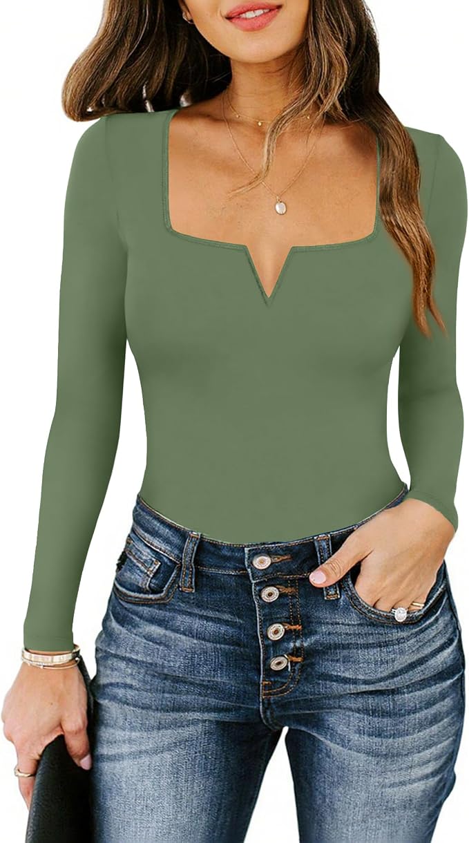 D-olive Green Long Sleeve