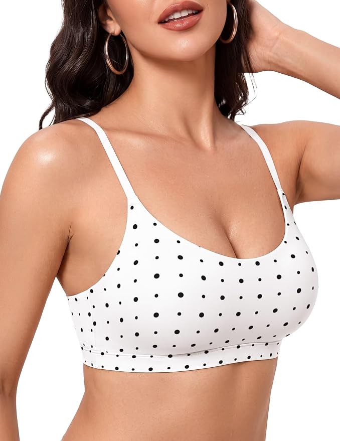 White Polka Dot