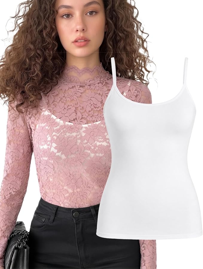 Pink & With Camisole