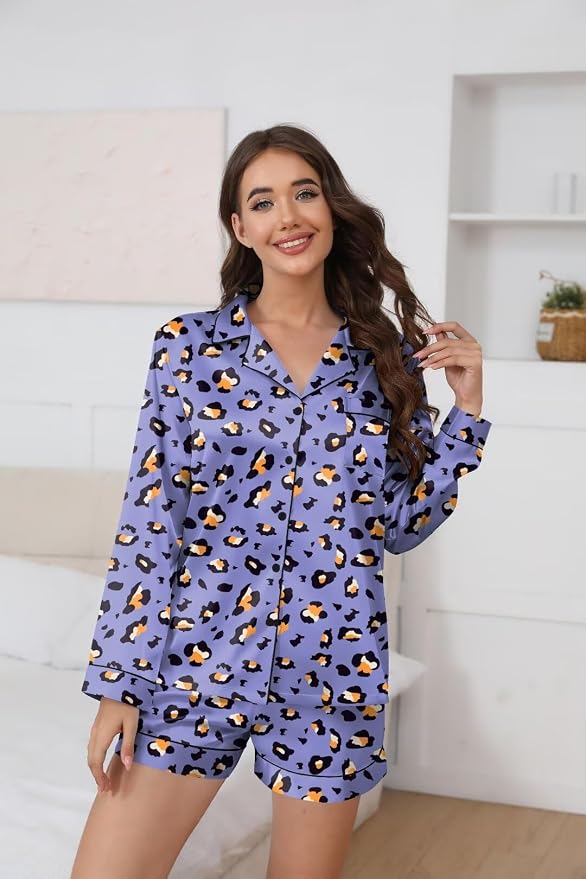 Purple Leopard Print