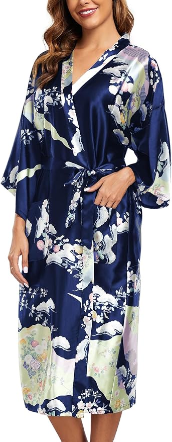 Floral Navy