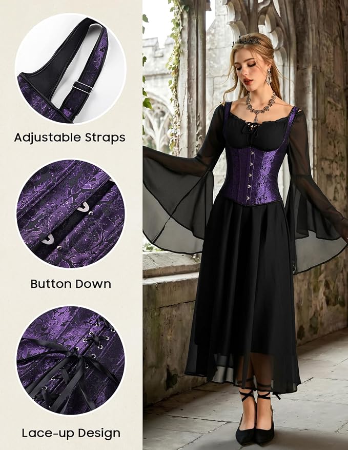 Deep Purple Floral