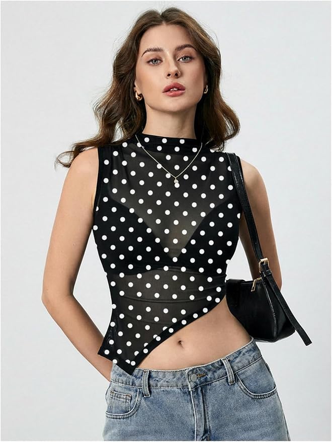 Polka Dots Black and White