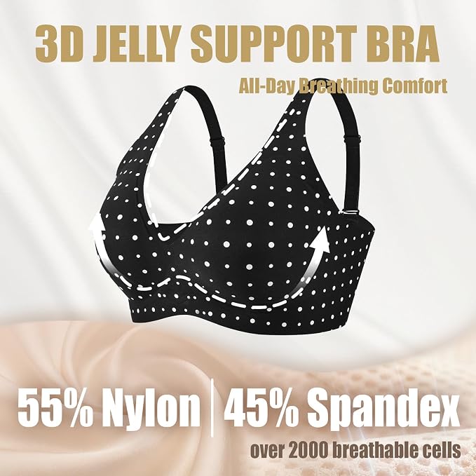 Dense Black Polka Dot