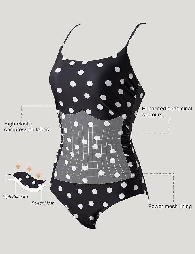 Black White Polka Dots