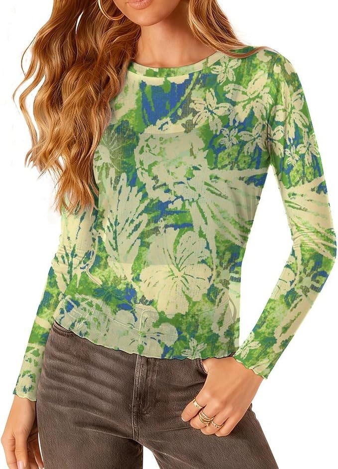 Green Floral