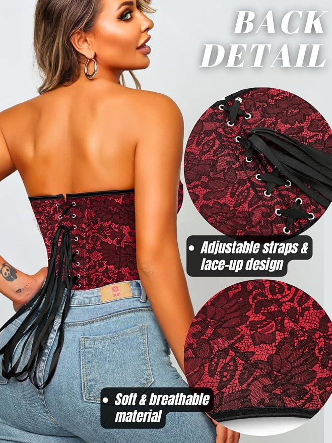 Red Lace Flower