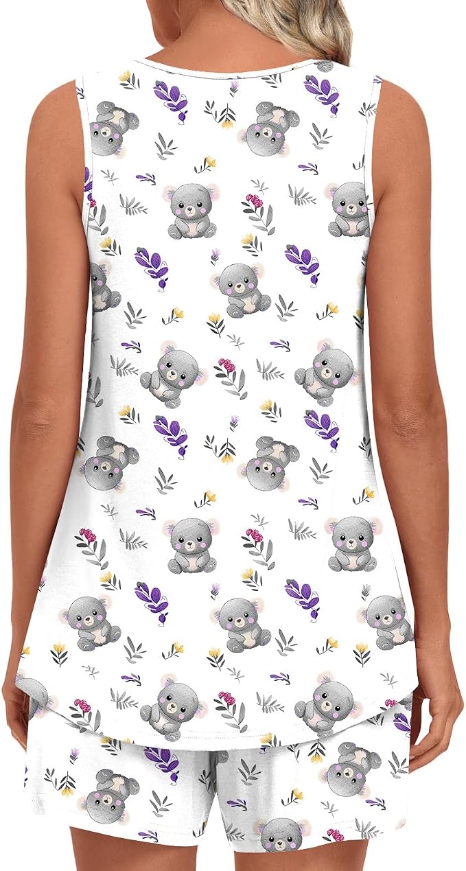 1-white Gray Bear
