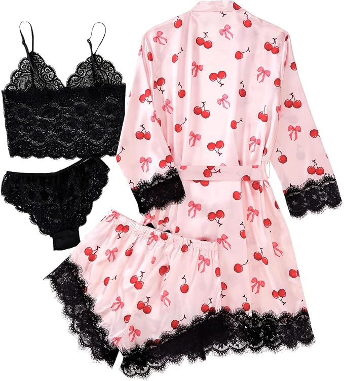Pink Red Print