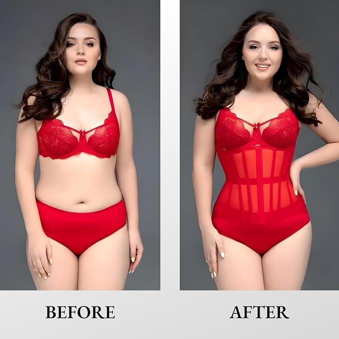 Red - Measure Your Body & Use the Size Chart!