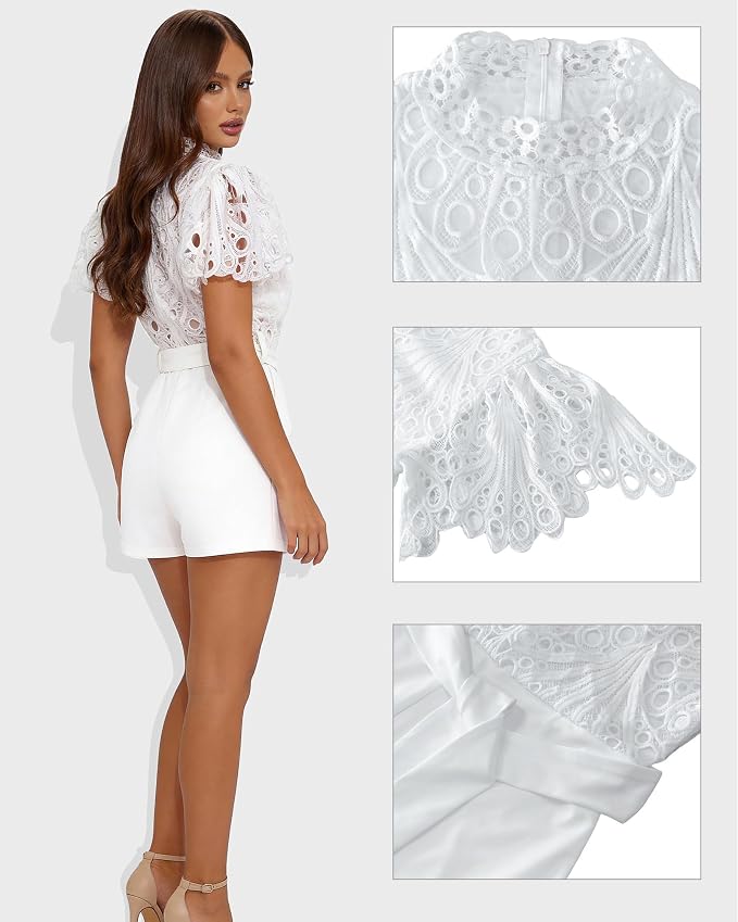 C Short Sleeve White