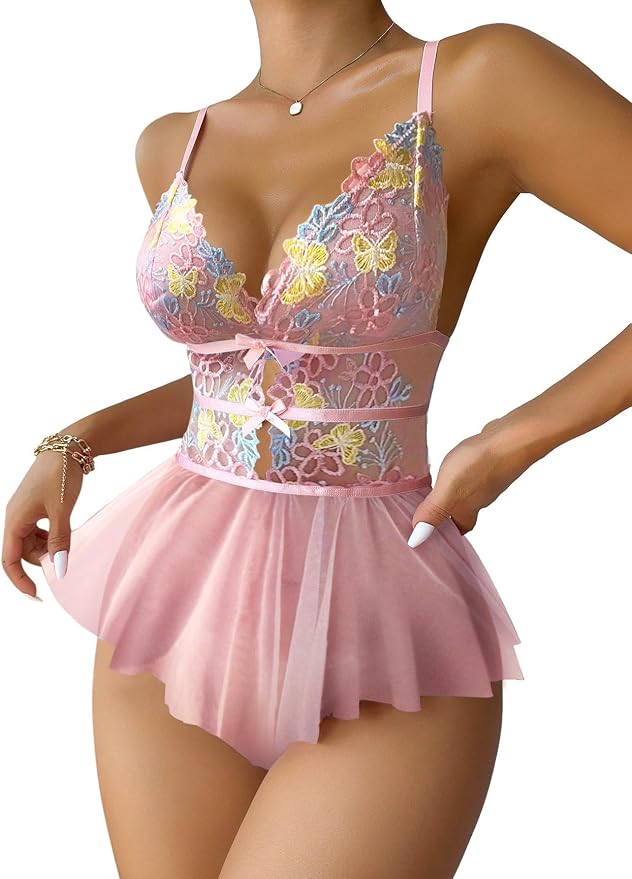 Pink Embroidery
