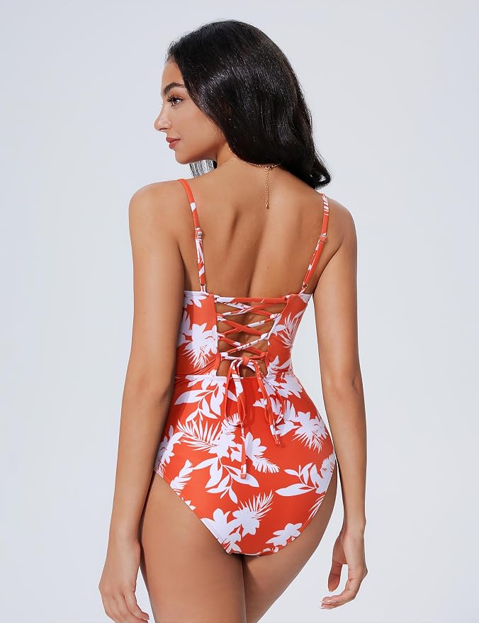 Orange Floral