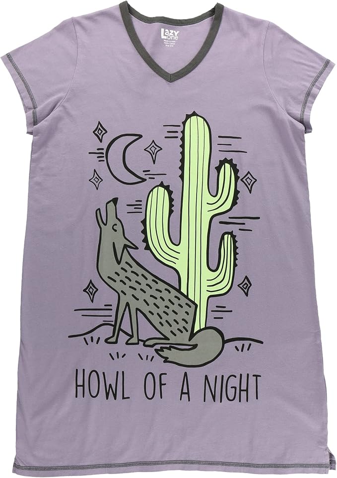 Howl of Night Purple Nightshirt