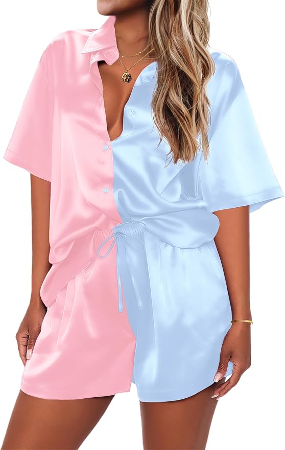 Pink & Light Blue