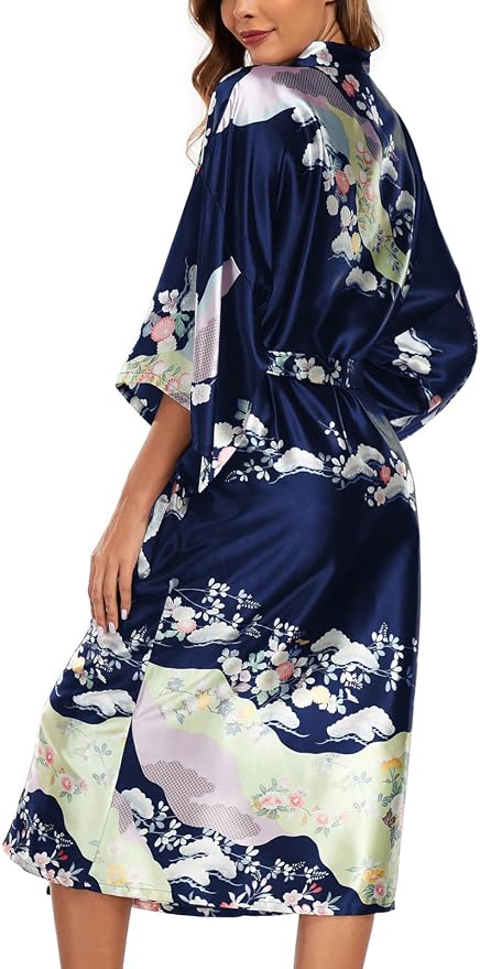 Floral Navy