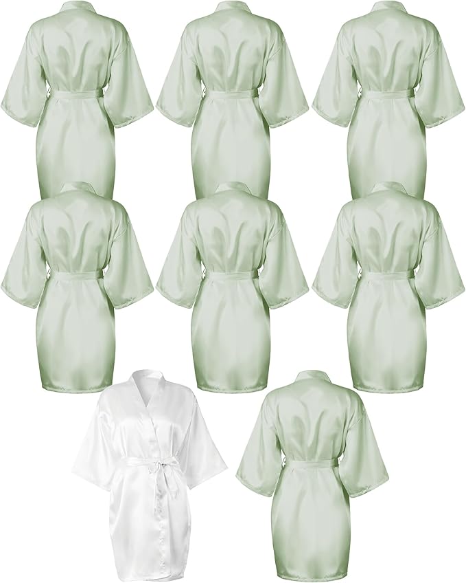 White, Light Green