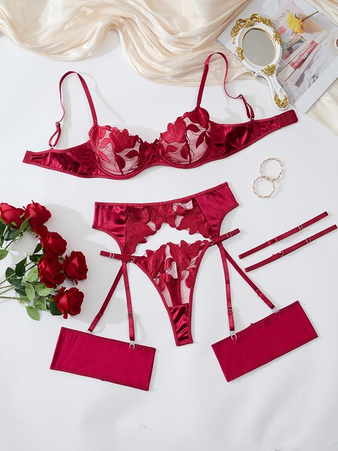 Flower Wine Red