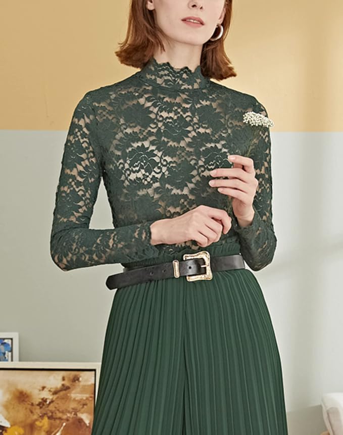 Dark Green & Without Cami