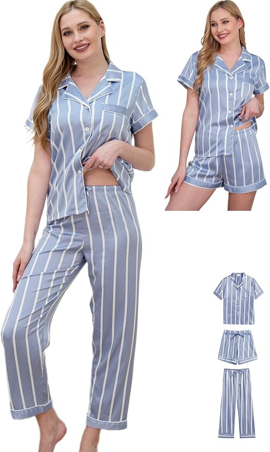 Stripe Ss03-dusty Blue
